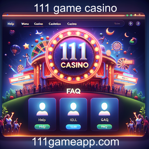 Explorando a Categoria 'Perguntas Frequentes' no 111 Game Casino